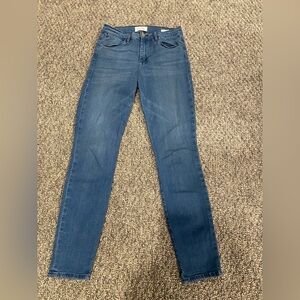 Frame Le High Skinny Women's Jeans in Deep Blue